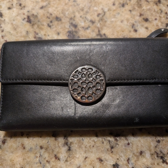 Coach Accessories - Coach Black Leather Wallet Rehab